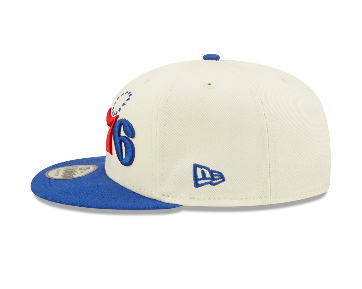 Philadelphia 76ers New Era NBA On Stage Draft 9FIFTY Snapback Hat - Cream