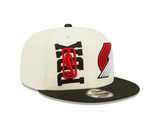 Portland Trail Blazers New Era NBA On Stage Draft 9FIFTY Snapback Hat - Cream
