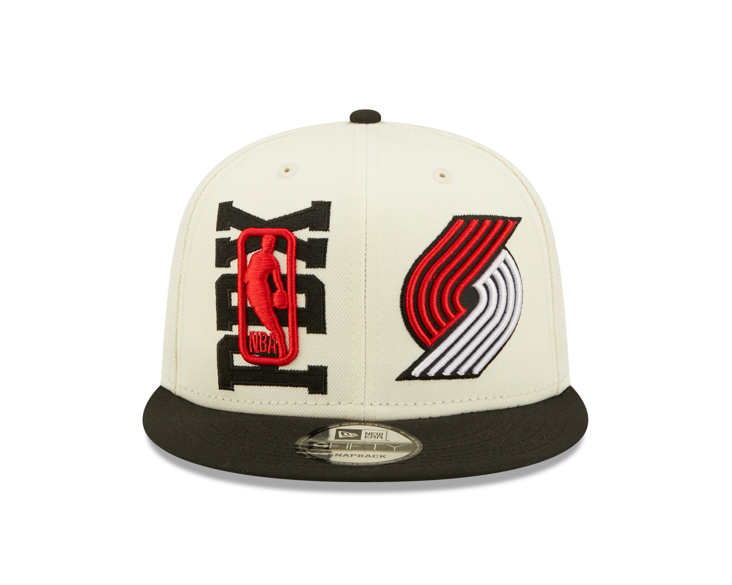 Portland Trail Blazers New Era NBA On Stage Draft 9FIFTY Snapback Hat - Cream