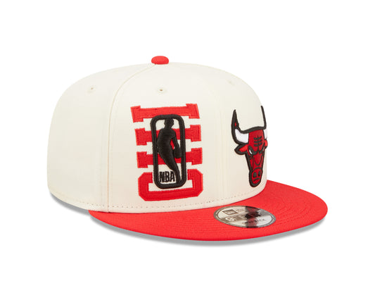 Chicago Bulls New Era NBA On Stage Draft 9FIFTY Snapback Hat - Cream