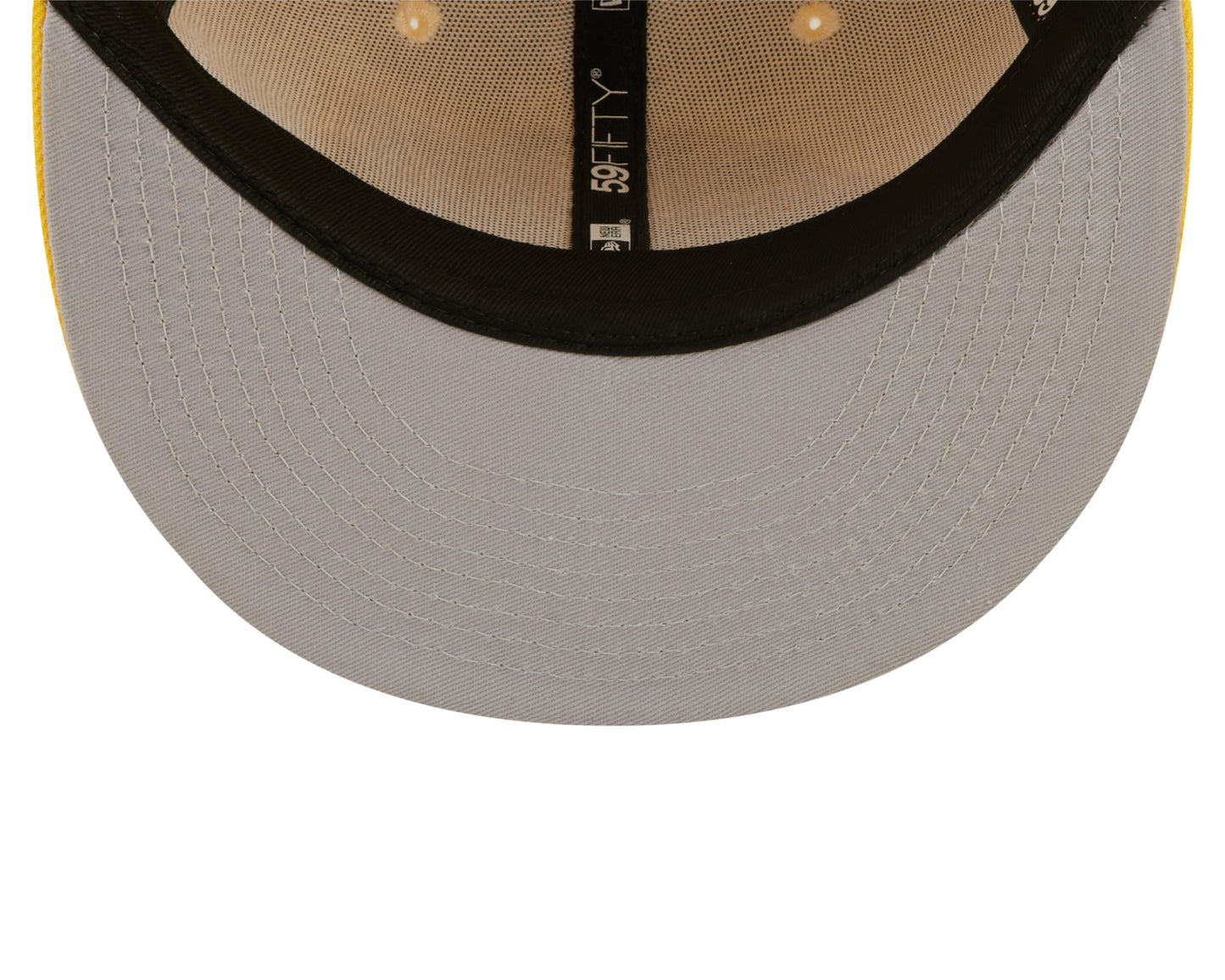 Los Angeles Lakers New Era Tonal 2 Tone Yellow/ Cream 59fifty Fitted Hat