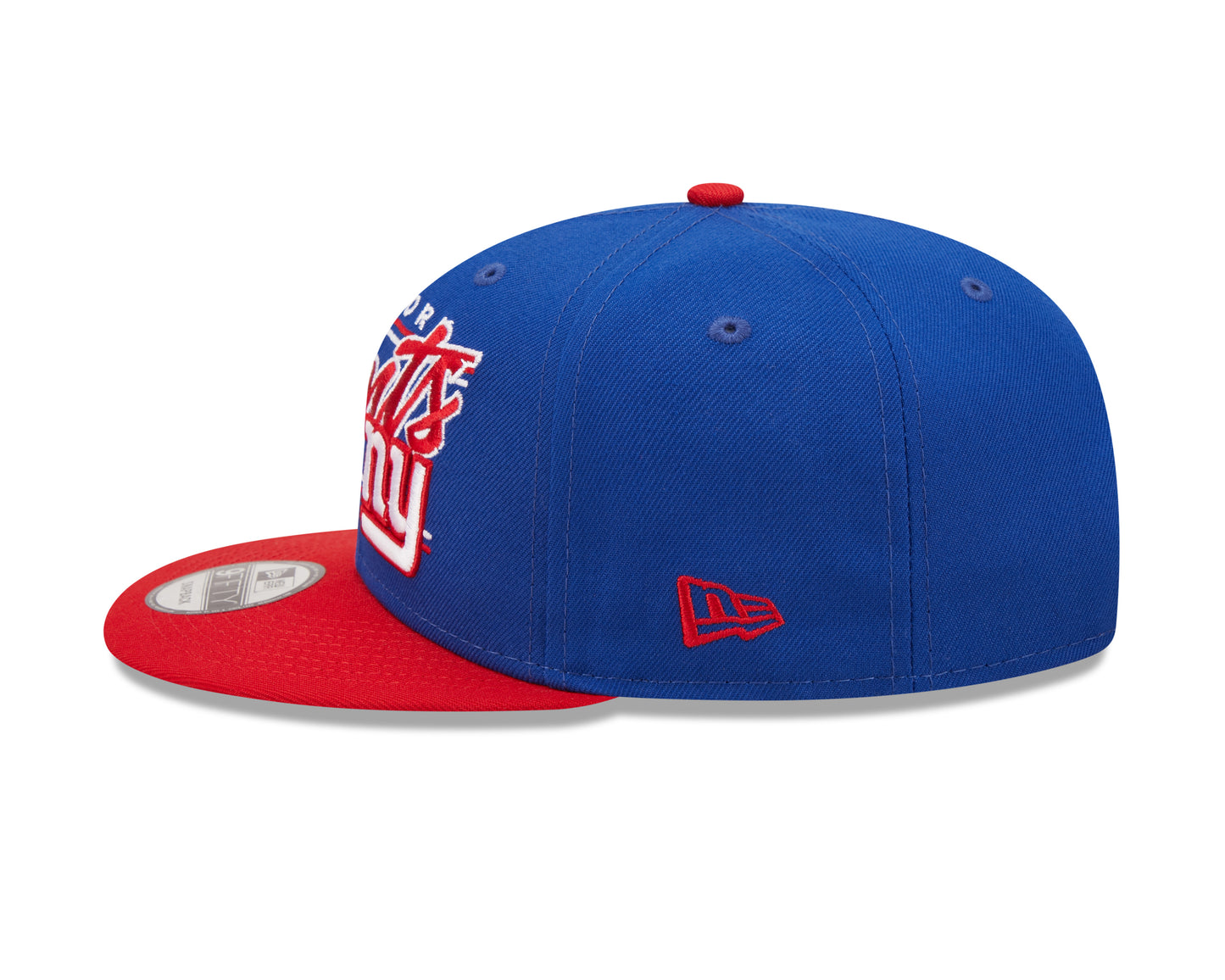 New York Giants NFL New Era Team Script 9FIFTY Snapback Hat - Blue