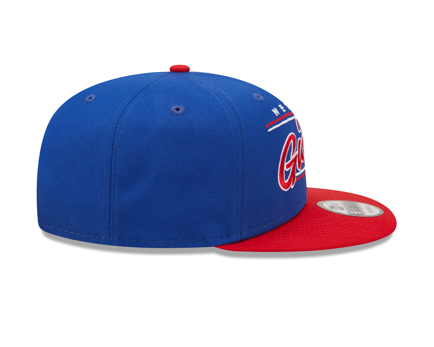 New York Giants NFL New Era Team Script 9FIFTY Snapback Hat - Blue