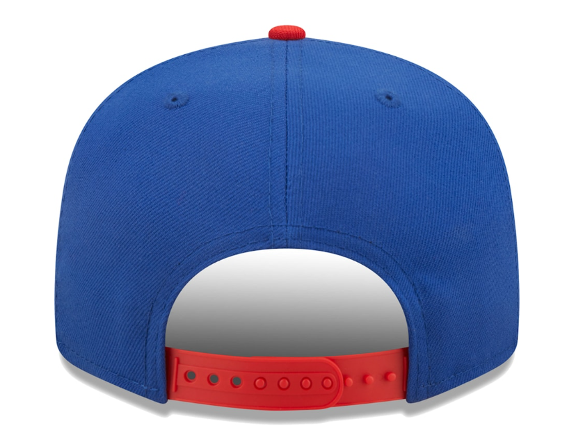Buffalo Bills NFL New Era Team Script 9FIFTY Snapback Hat - Blue