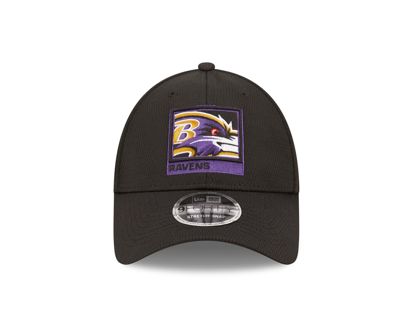 Baltimore Ravens New Era Framed Black 9Forty Adjustable Snapback Hat