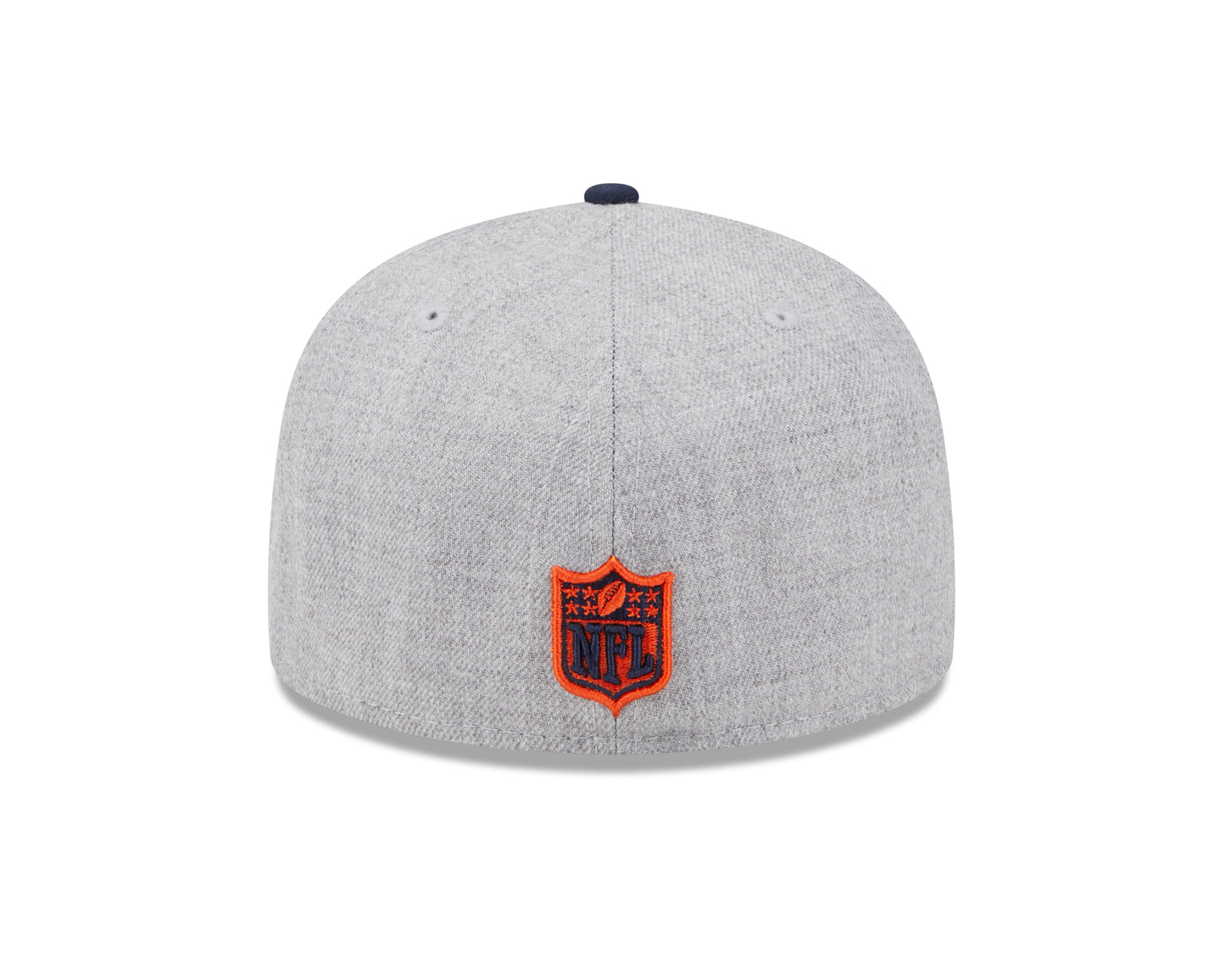 Chicago Bears New Era Heather Side Patch 59FIFTY Fitted Hat - Gray