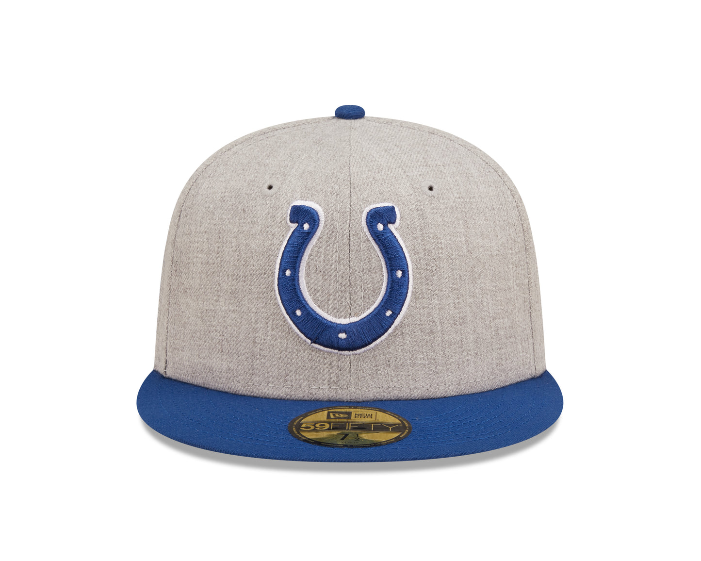 Indianapolis Colts New Era Establish Year Heather Side Patch 59FIFTY Fitted Hat