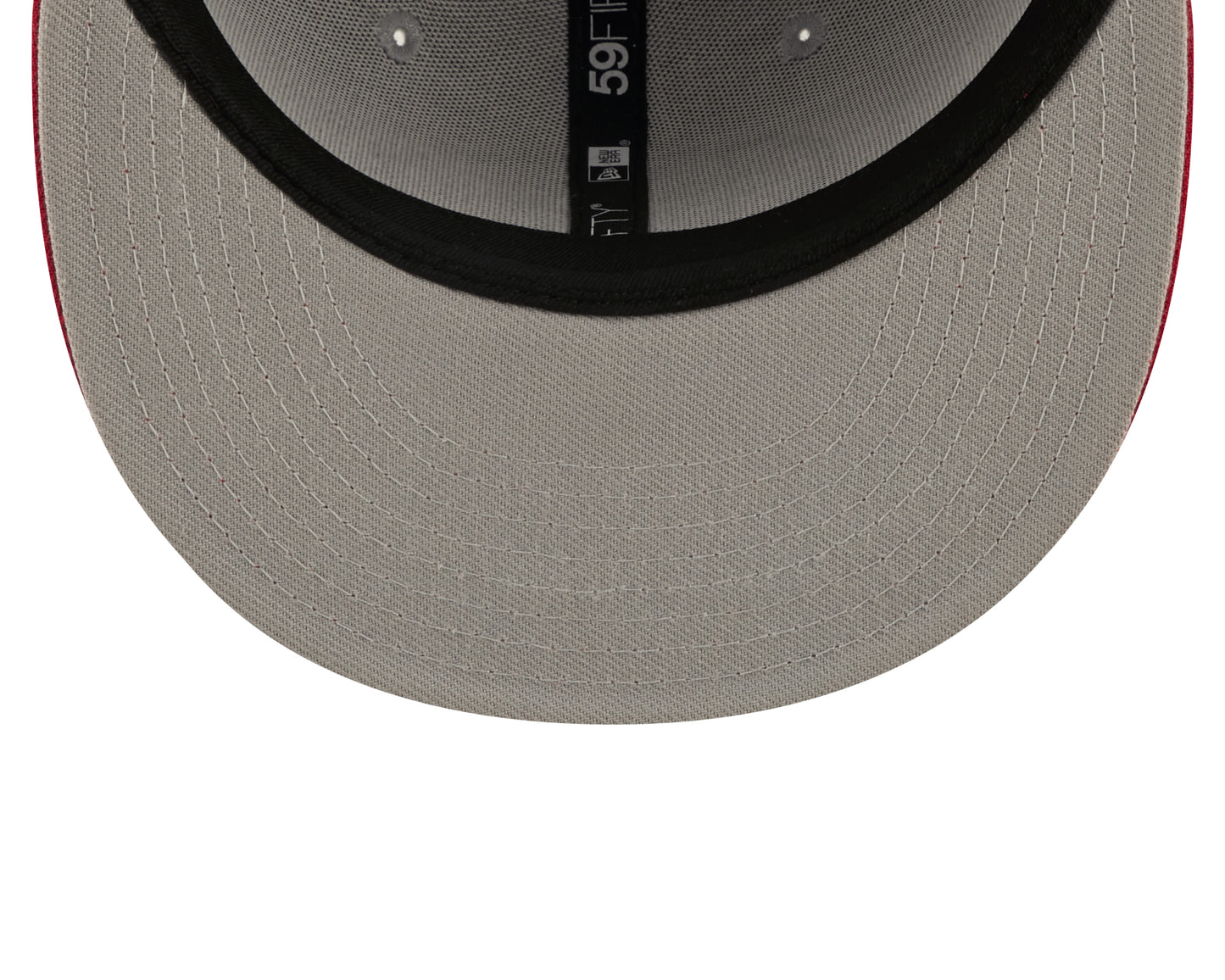 San Francisco 49ers New Era Establish Year Heather Side Patch 59FIFTY Fitted Hat