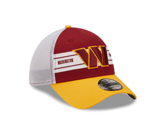 Washington Commanders New Era Team Branded 39Thirty Mesh Hat