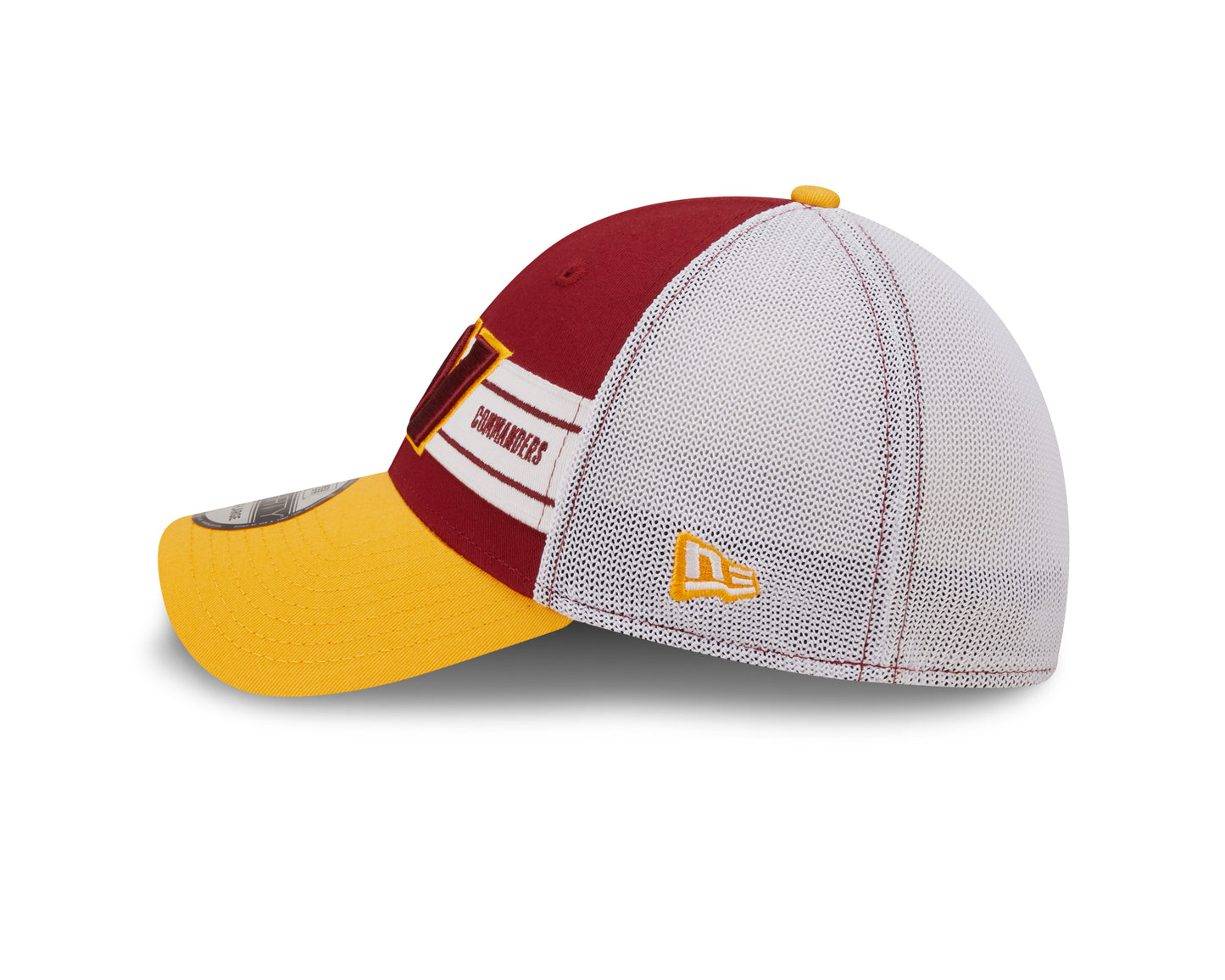 Washington Commanders New Era Team Branded 39Thirty Mesh Hat