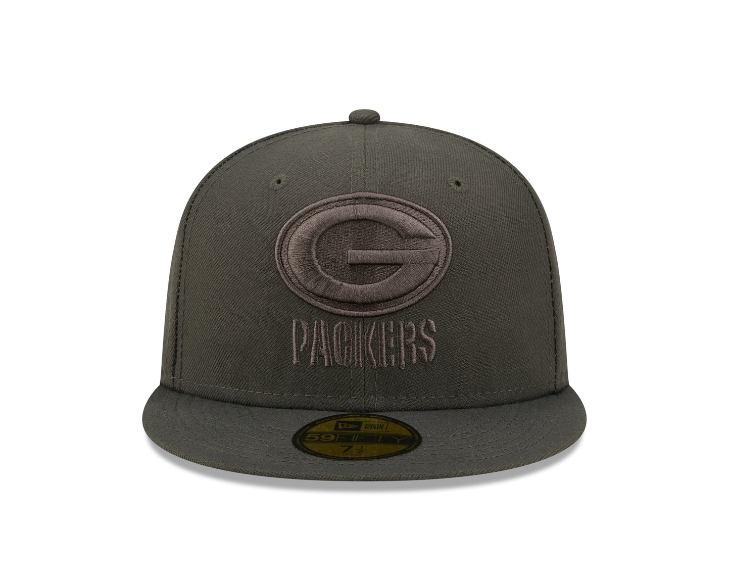 Green Bay Packers New Era Slate Color Pack 59FIFTY Fitted Hat- Gray