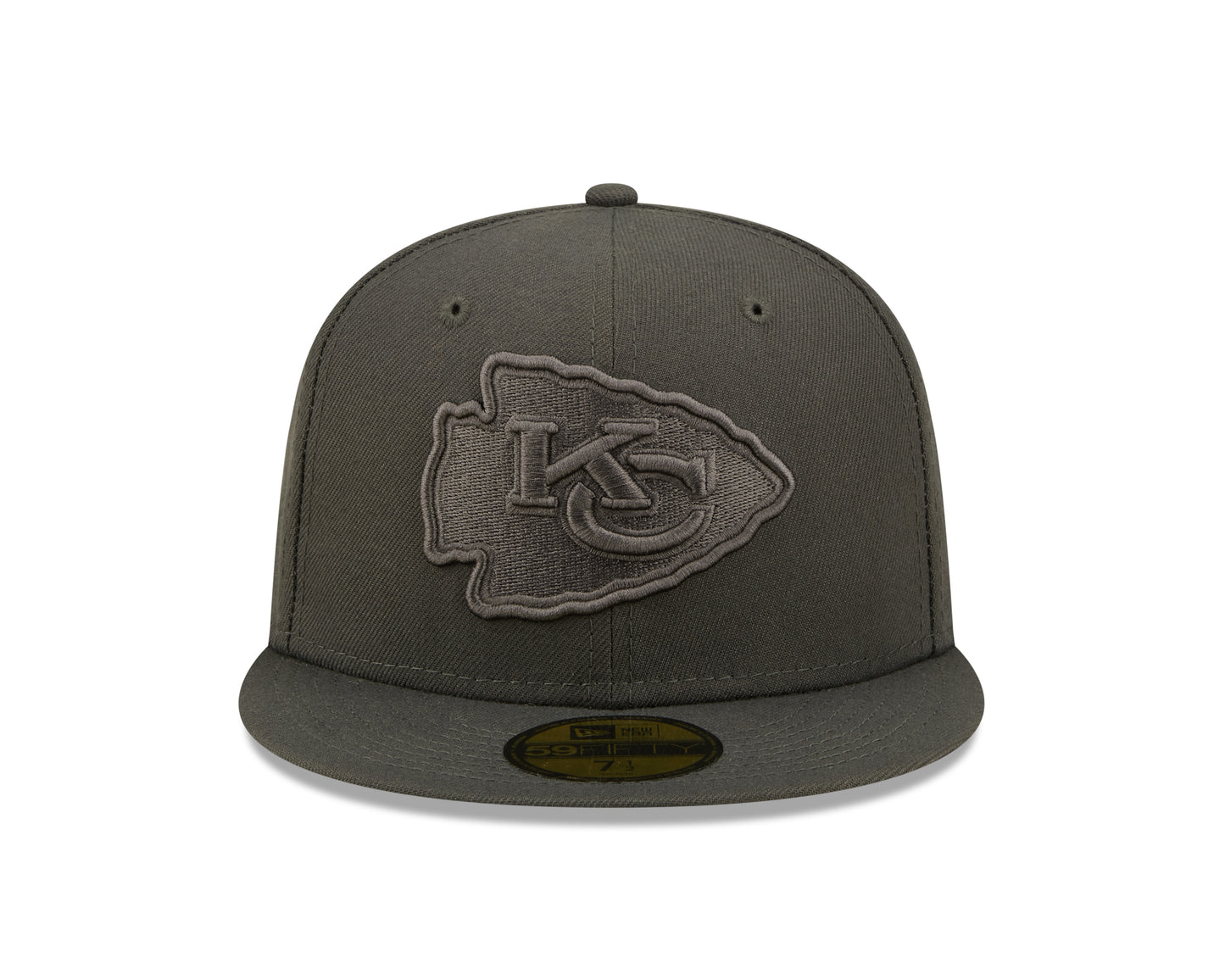 Kansas City Chiefs New Era Slate Color Pack 59FIFTY Fitted Hat- Gray