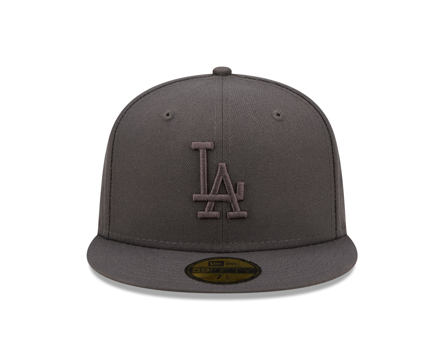 Los Angeles Dodgers New Era Slate Color Pack 59FIFTY Fitted Hat - Gray