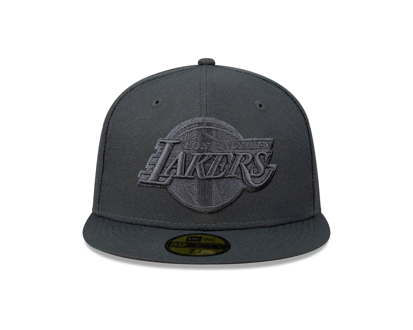 Los Angeles Lakers New Era Slate Color Pack 59FIFTY Fitted Hat- Gray