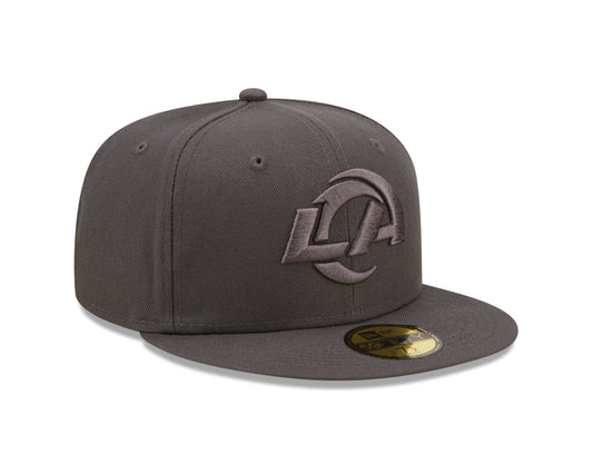 Los Angeles Rams New Era Slate Color Pack 59FIFTY Fitted Hat- Gray