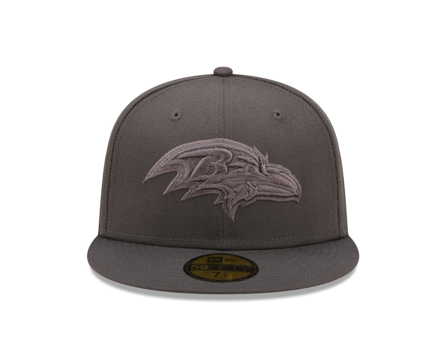 Baltimore Ravens New Era Slate Color Pack 59FIFTY Fitted Hat- Gray