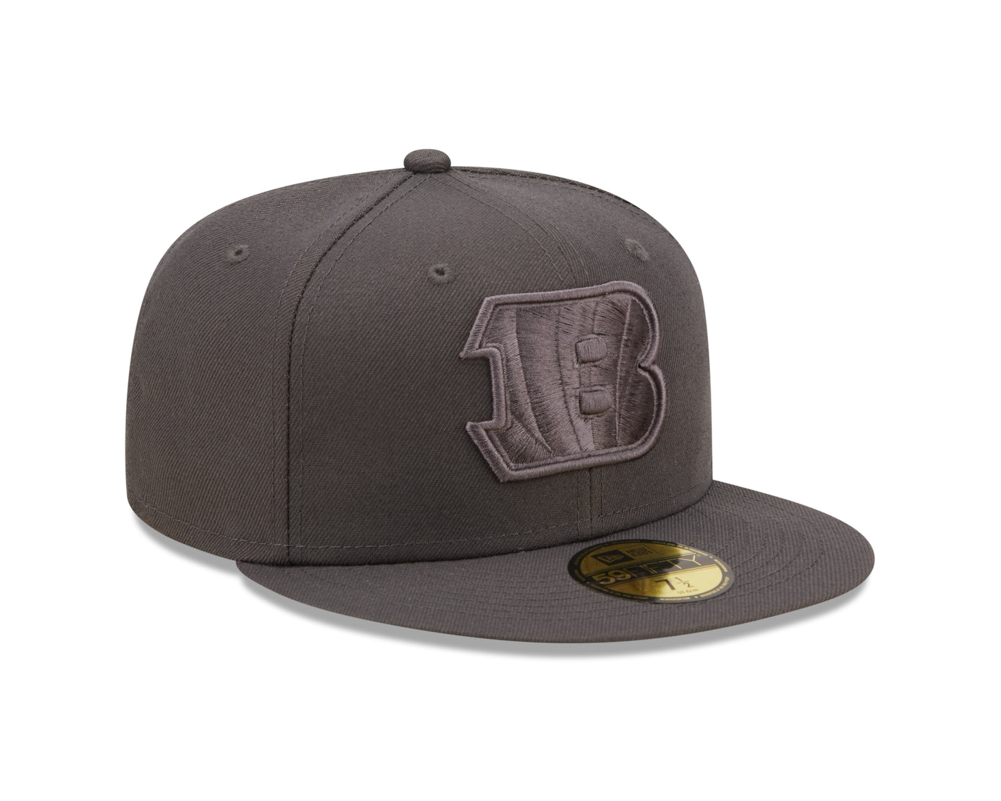 Cincinnati Bengals New Era Slate Color Pack 59FIFTY Fitted Hat- Gray