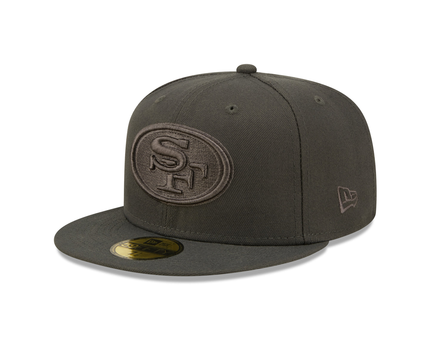 San Francisco 49ers New Era Slate Color Pack 59FIFTY Fitted Hat- Gray
