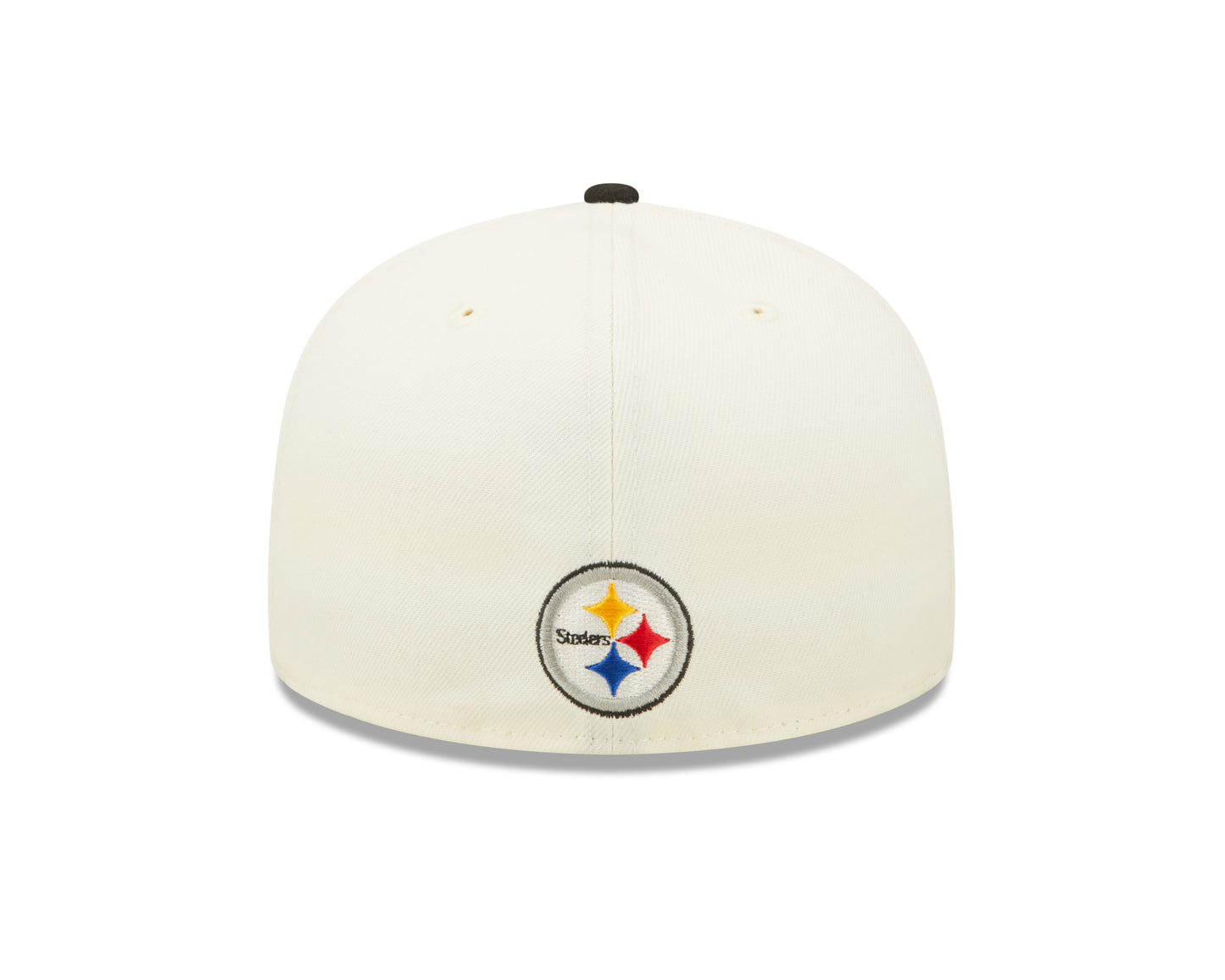 Pittsburgh Steelers New Era  NFL Sideline 59fifty Fitted Hat - Cream