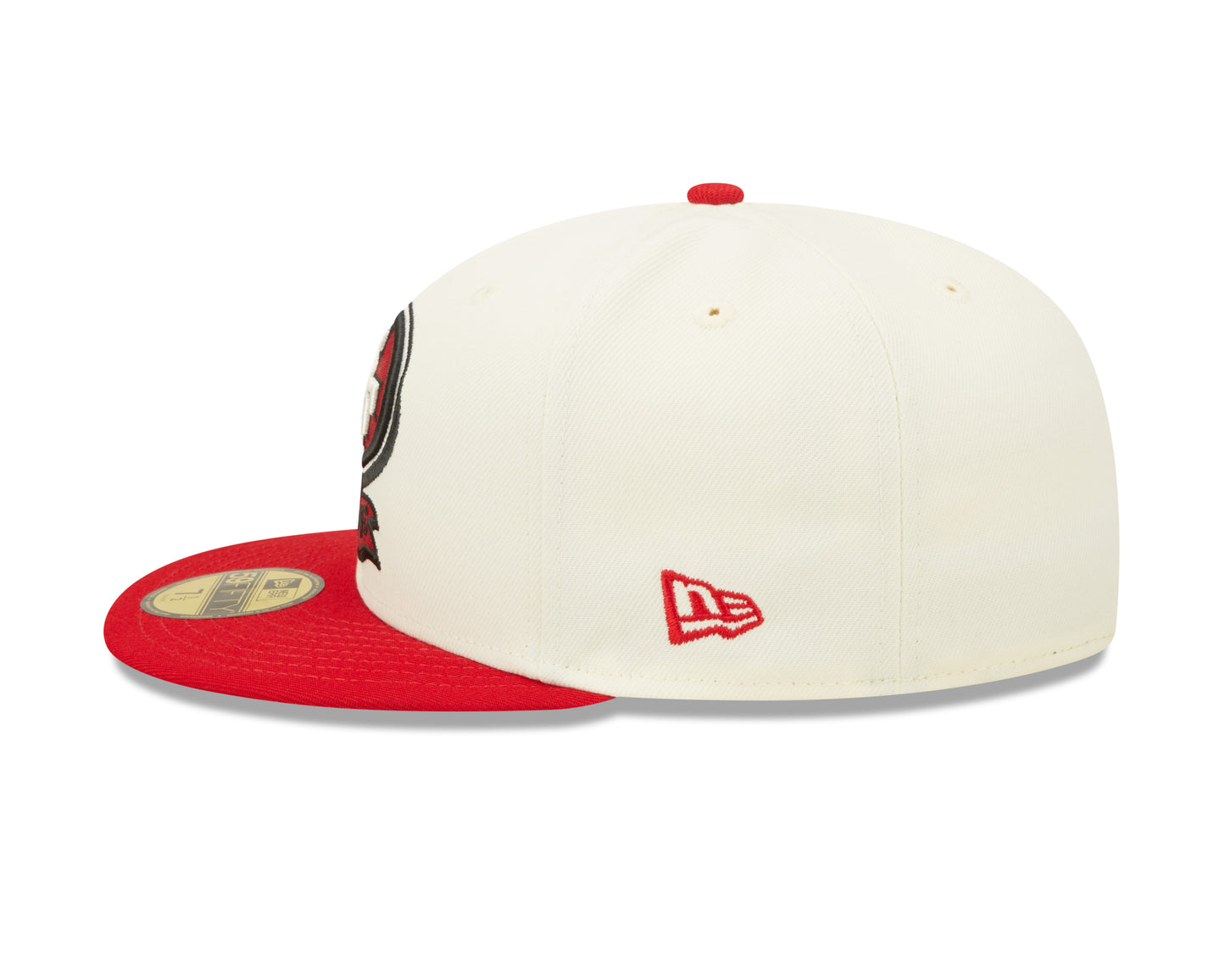 San Francisco 49ers New Era NFL Sideline 59fifty Fitted Hat - Cream