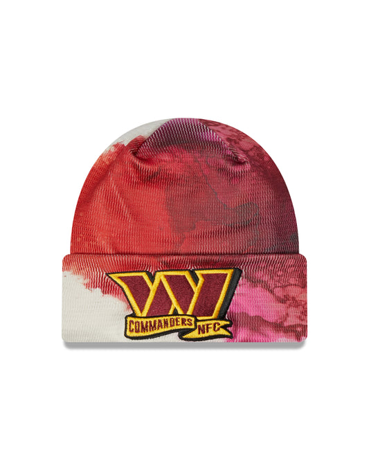 Washington Commanders Sideline Ink Dye Cuffed Knit Hat
