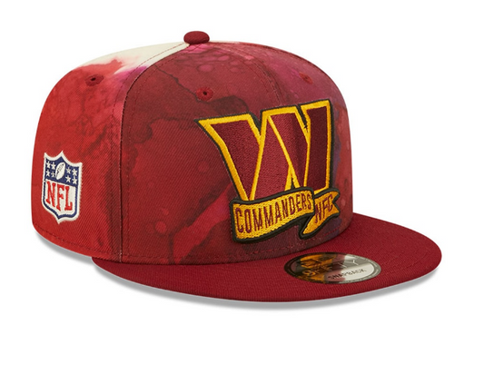 Washington Commanders Sideline Ink Team Color 9Fifty Snapback Hat