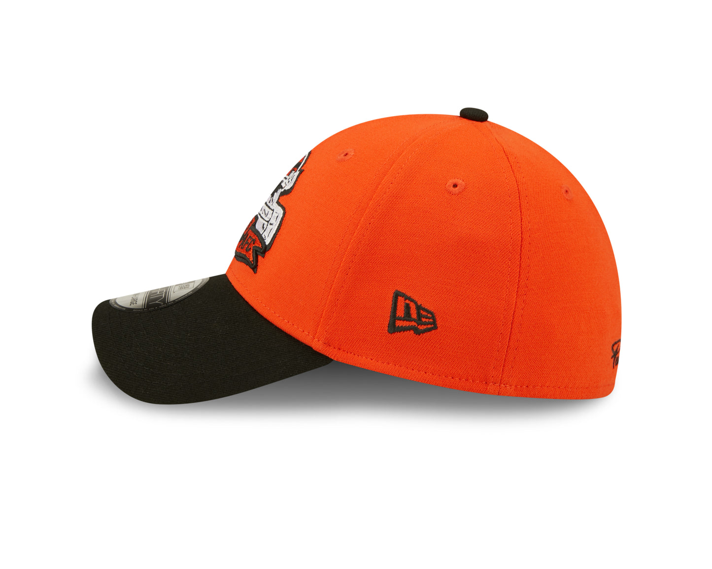 Cincinnati Bengals New Era Sideline Banner Team Colors 39THIRTY Flex Hat - Orange