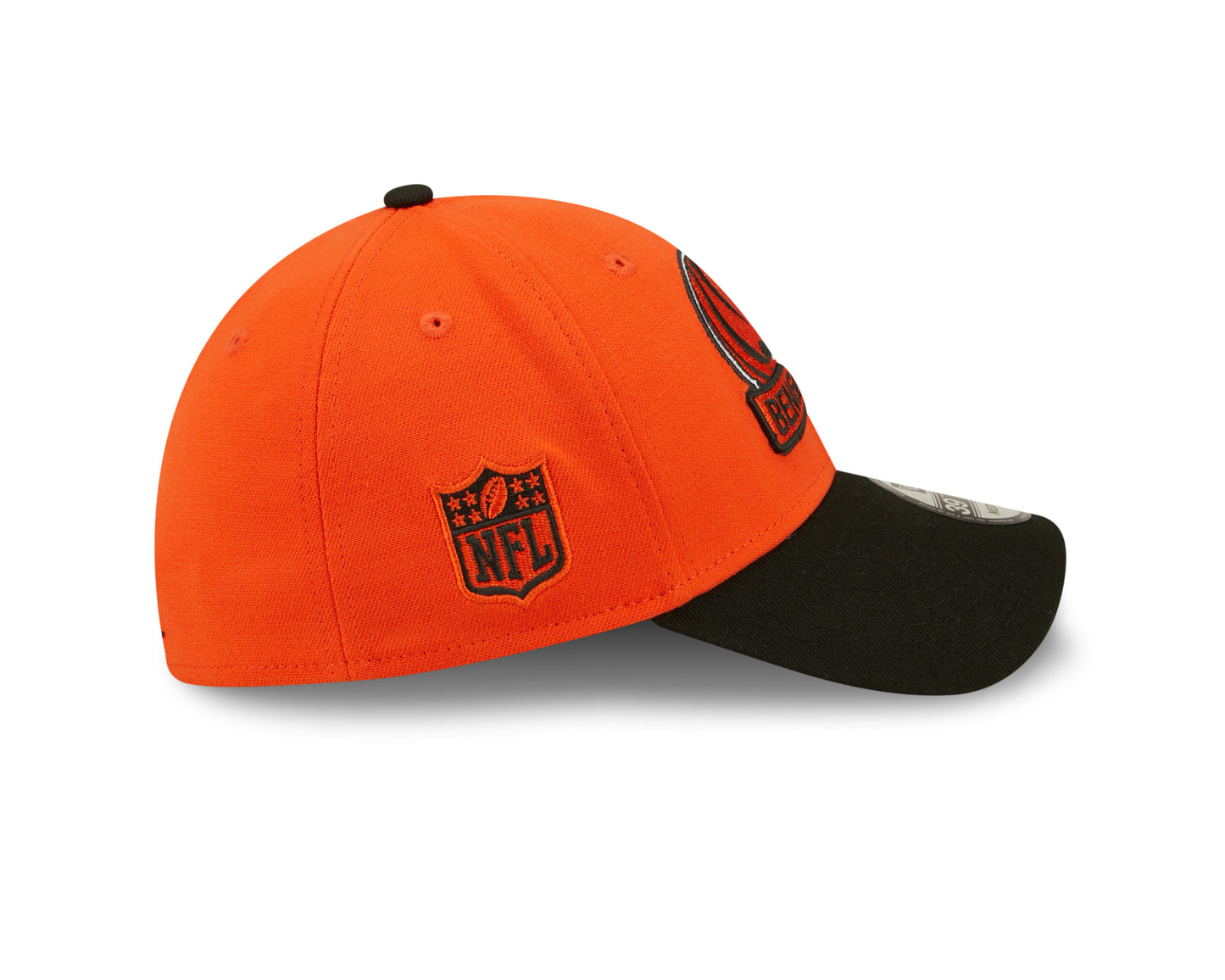 Cincinnati Bengals New Era Sideline Banner Team Colors 39THIRTY Flex Hat - Orange