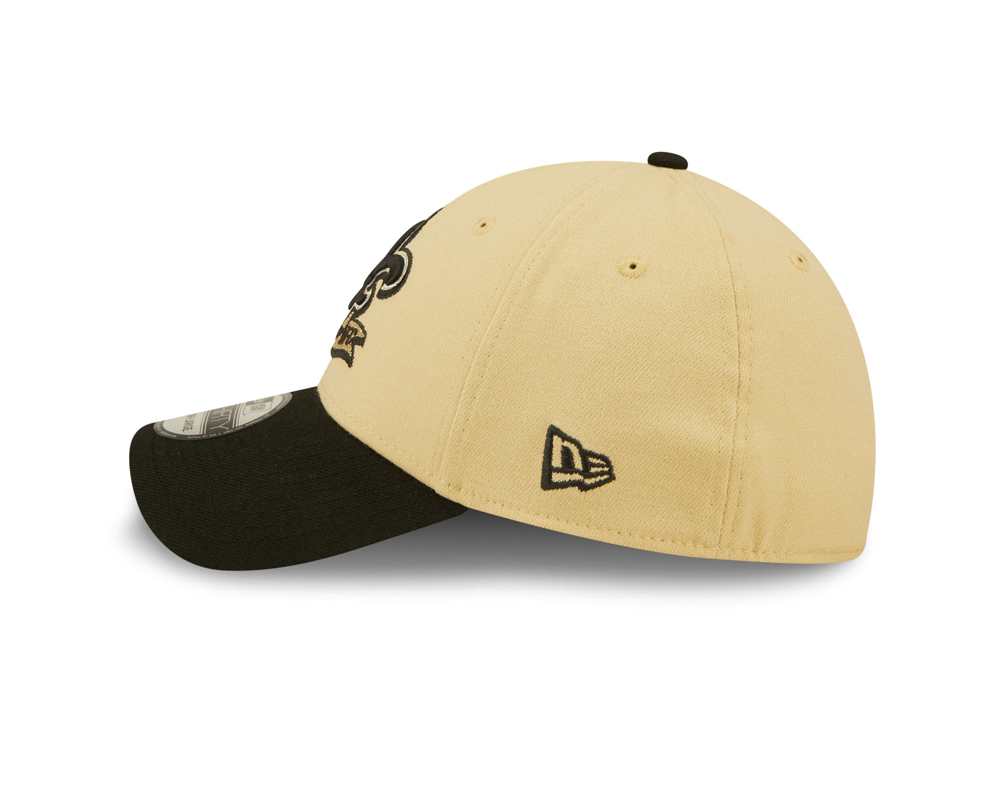 New Orleans Saints New Era Sideline Banner Team Colors 39THIRTY Flex Hat - Tan