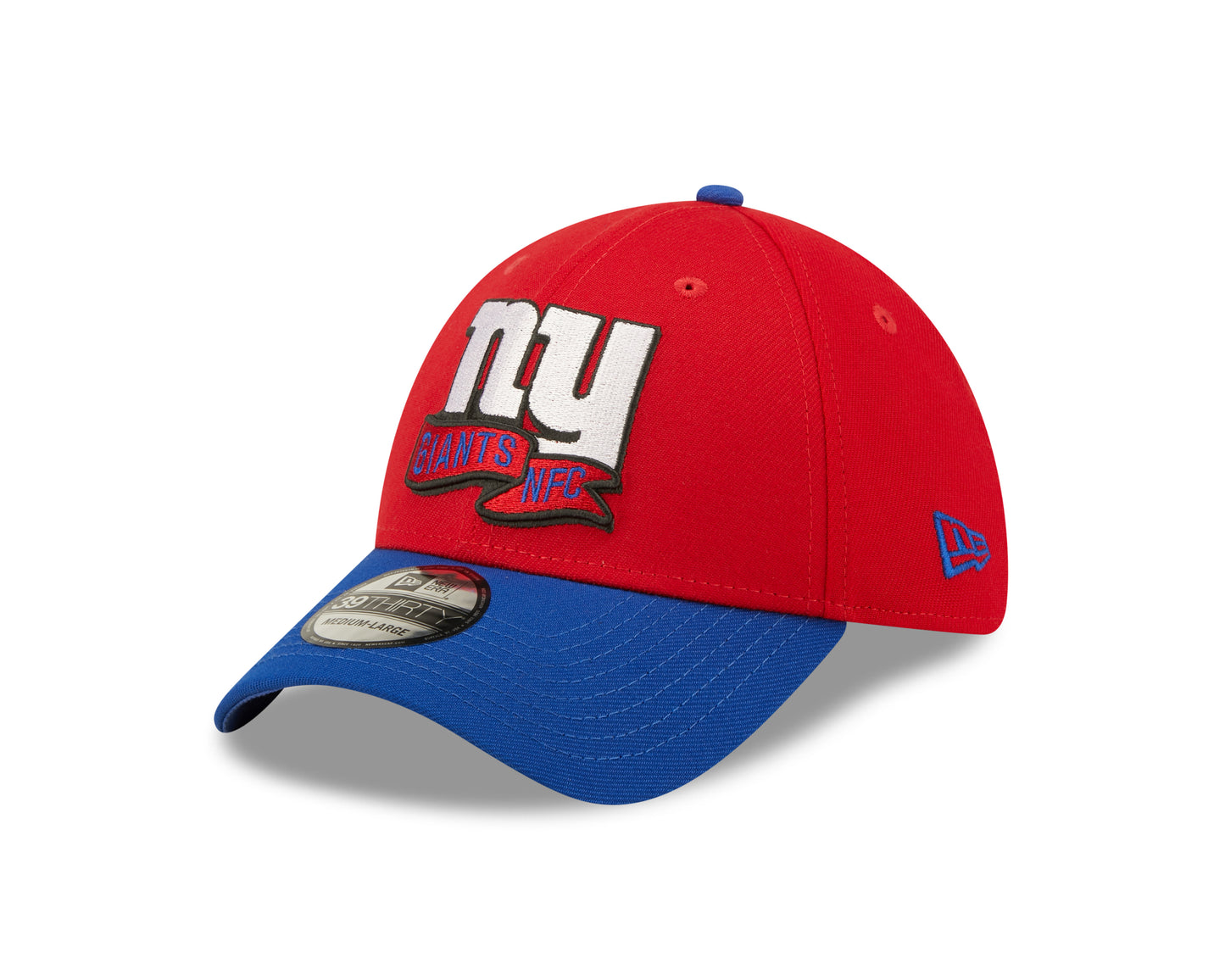 New York Giants New Era Sideline Banner Team Colors 39THIRTY Flex Hat - Red