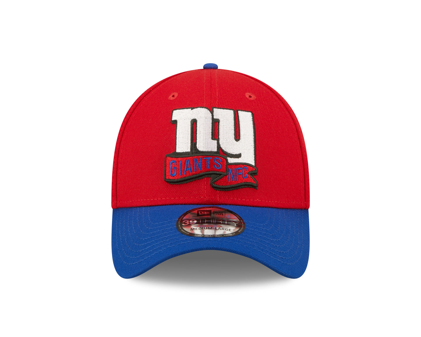 New York Giants New Era Sideline Banner Team Colors 39THIRTY Flex Hat - Red