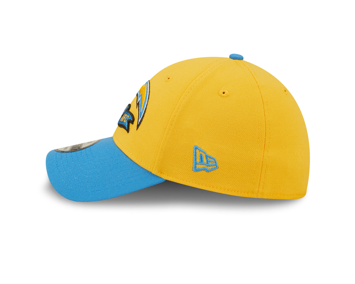 Los Angeles Chargers New Era Sideline Banner Team Colors 39THIRTY Flex Hat - Yellow