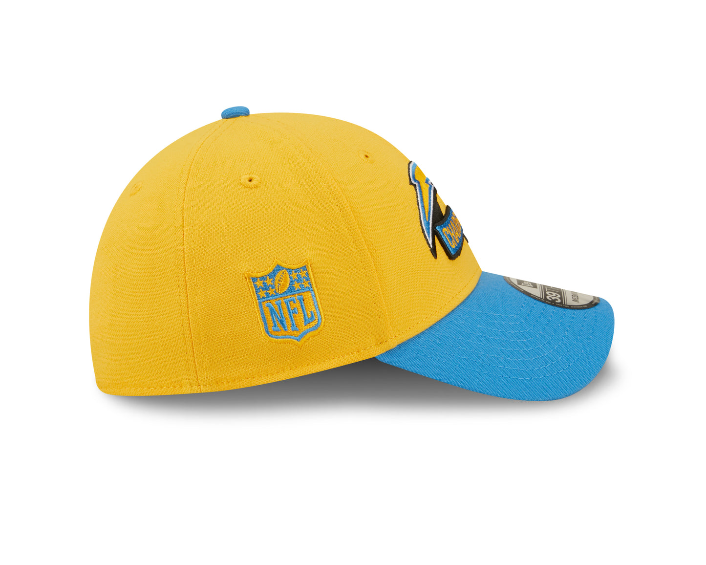 Los Angeles Chargers New Era Sideline Banner Team Colors 39THIRTY Flex Hat - Yellow