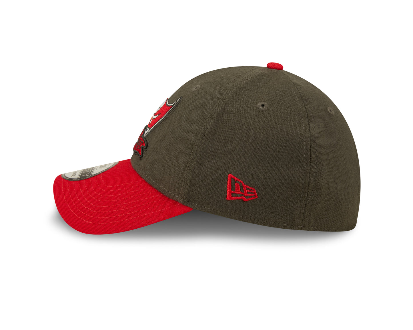 Tampa Bay Buccaneers New Era Sideline Banner Team Colors 39THIRTY Flex Hat - Gray