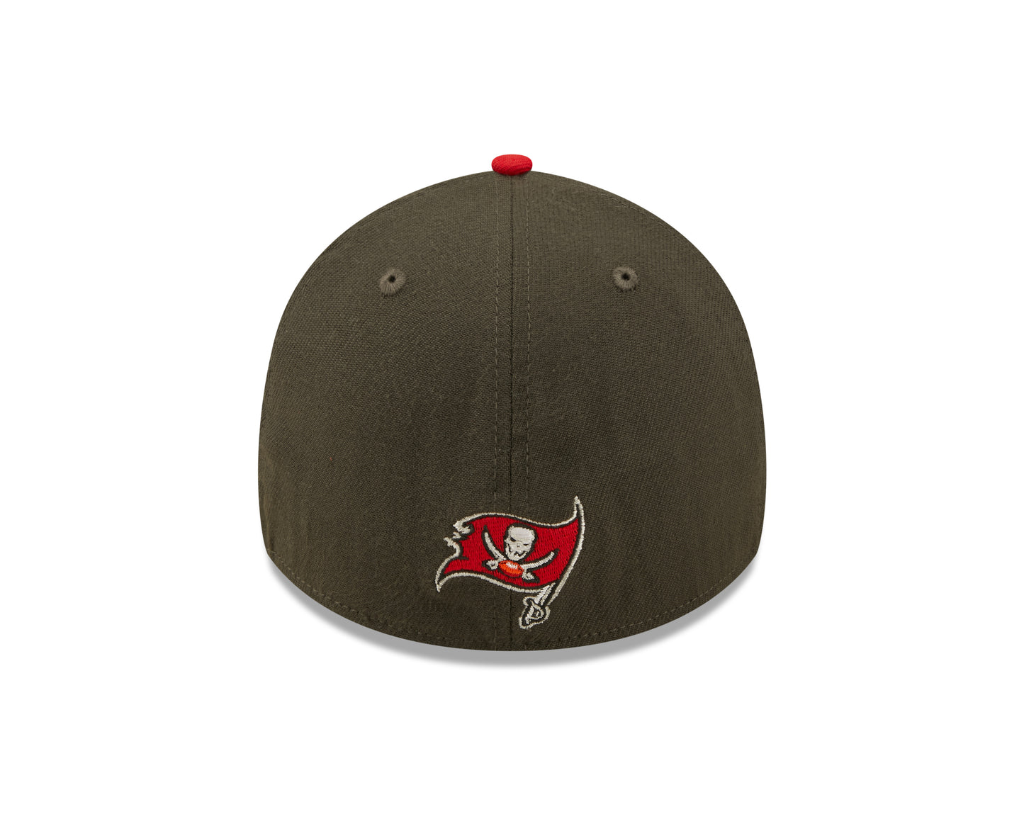 Tampa Bay Buccaneers New Era Sideline Banner Team Colors 39THIRTY Flex Hat - Gray