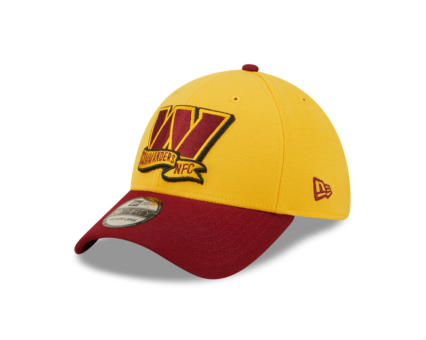 Washington Commanders New Era Sideline Banner Team Colors 39Thirty Hat - Yellow