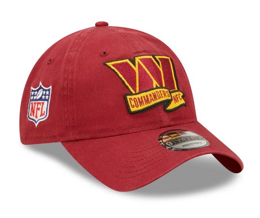 Washington Commanders Sideline Team Color 9Twenty Adjustable Hat- Burgundy