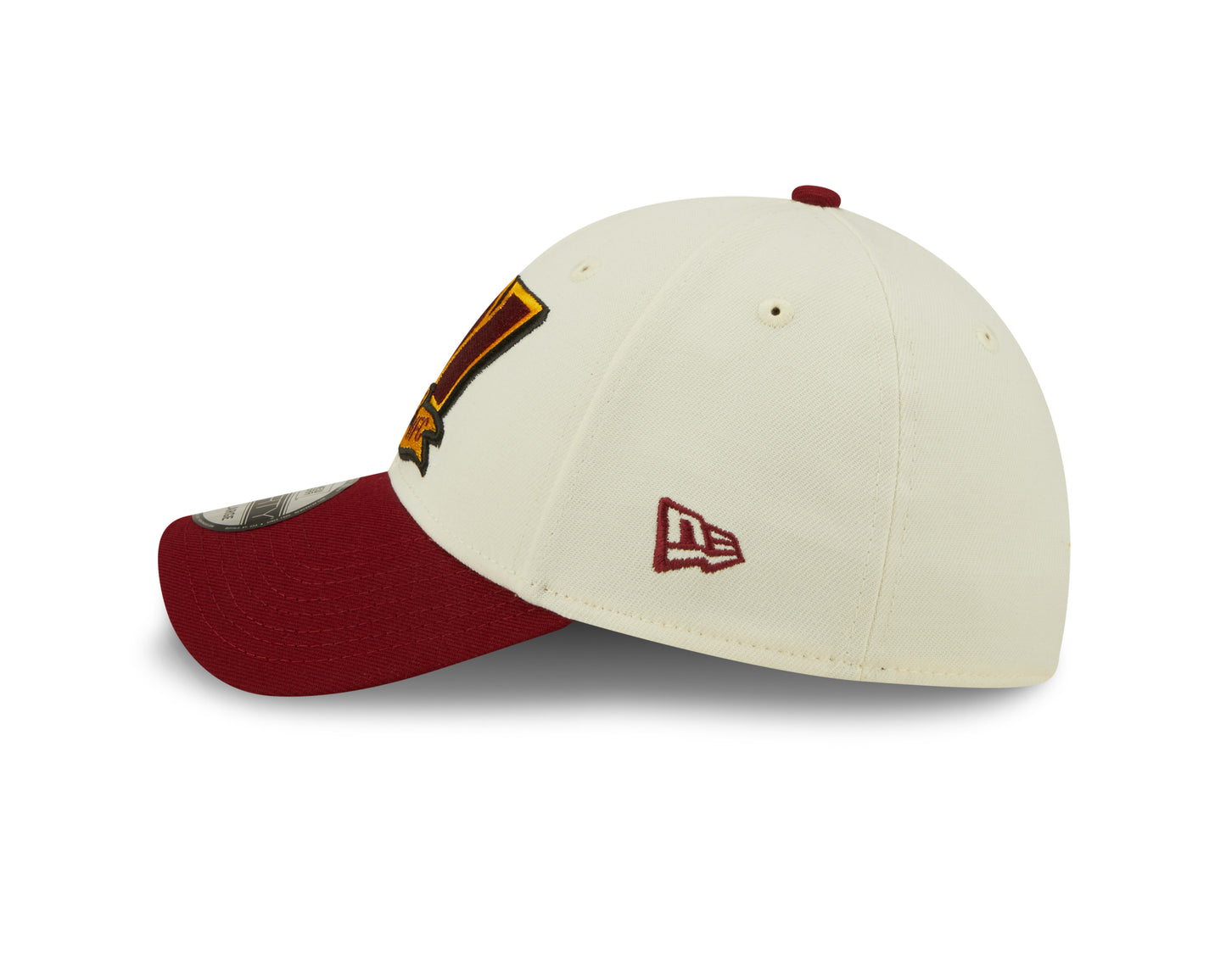 Washington Commanders New Era Sideline Banner 39THIRTY Flex Hat - Cream