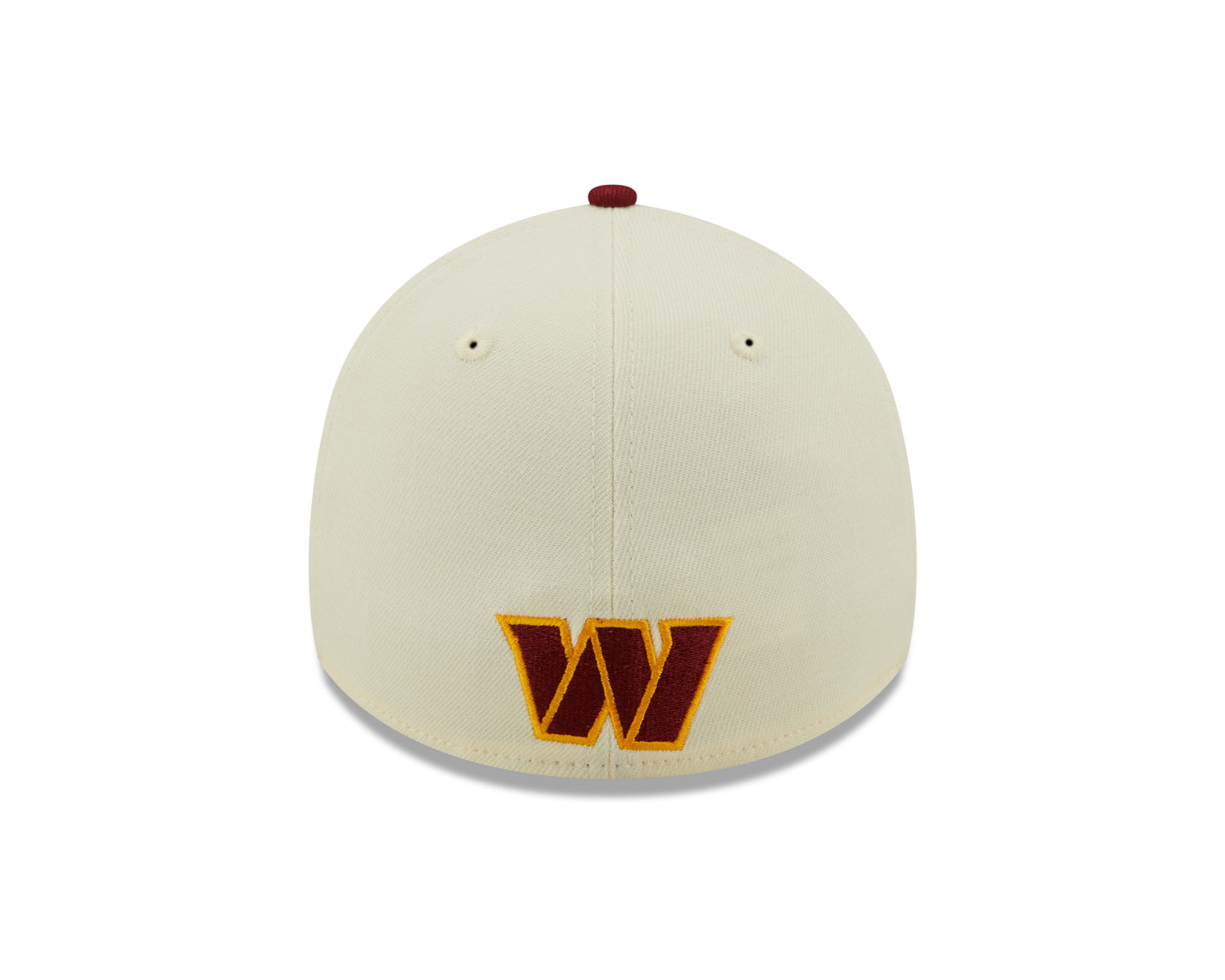 Washington Commanders New Era Sideline Banner 39THIRTY Flex Hat - Cream