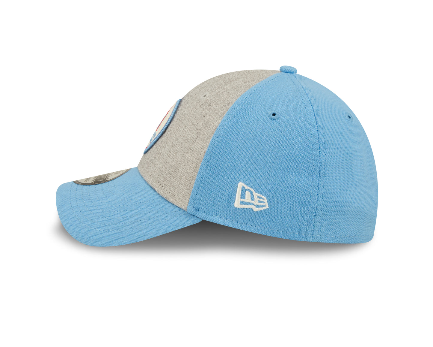 Houston Oilers New Era Historic Sideline 39THIRTY Flex Hat - Heather