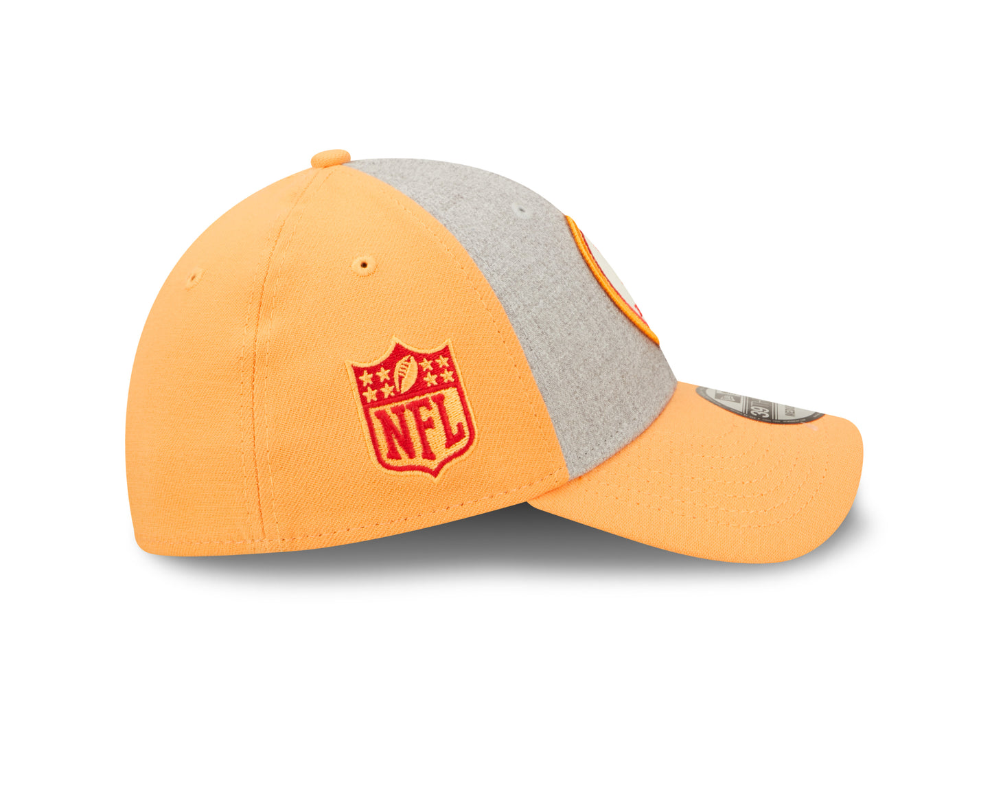 Tampa Bay Buccaneers New Era Historic Sideline 39THIRTY Flex Hat - Heather