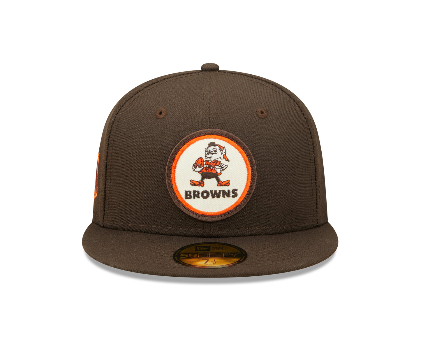 Cleveland Browns New Era Sideline 59FIFTY Historic Fitted Hat- Brown