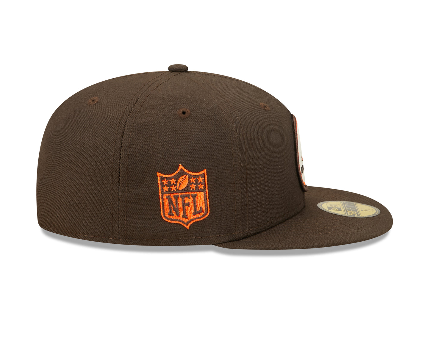 Cleveland Browns New Era Sideline 59FIFTY Historic Fitted Hat- Brown