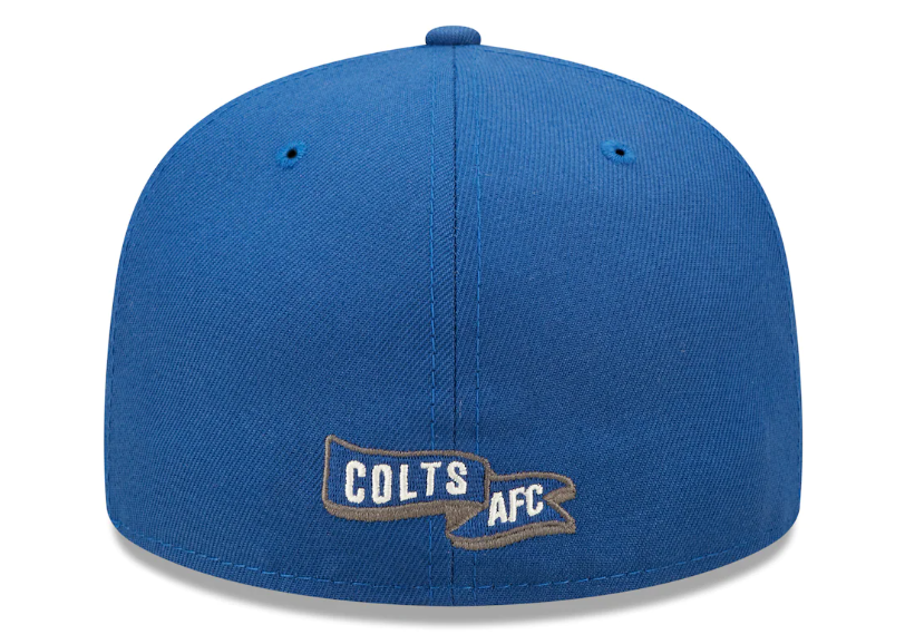 Indianapolis Colts New Era Sideline 59FIFTY Historic Fitted Hat- Blue