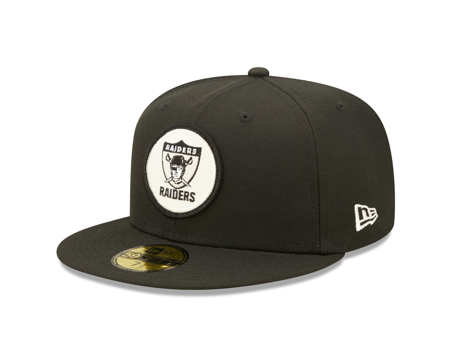 Las Vegas Raiders New Era Sideline 59FIFTY Historic Fitted Hat - Black
