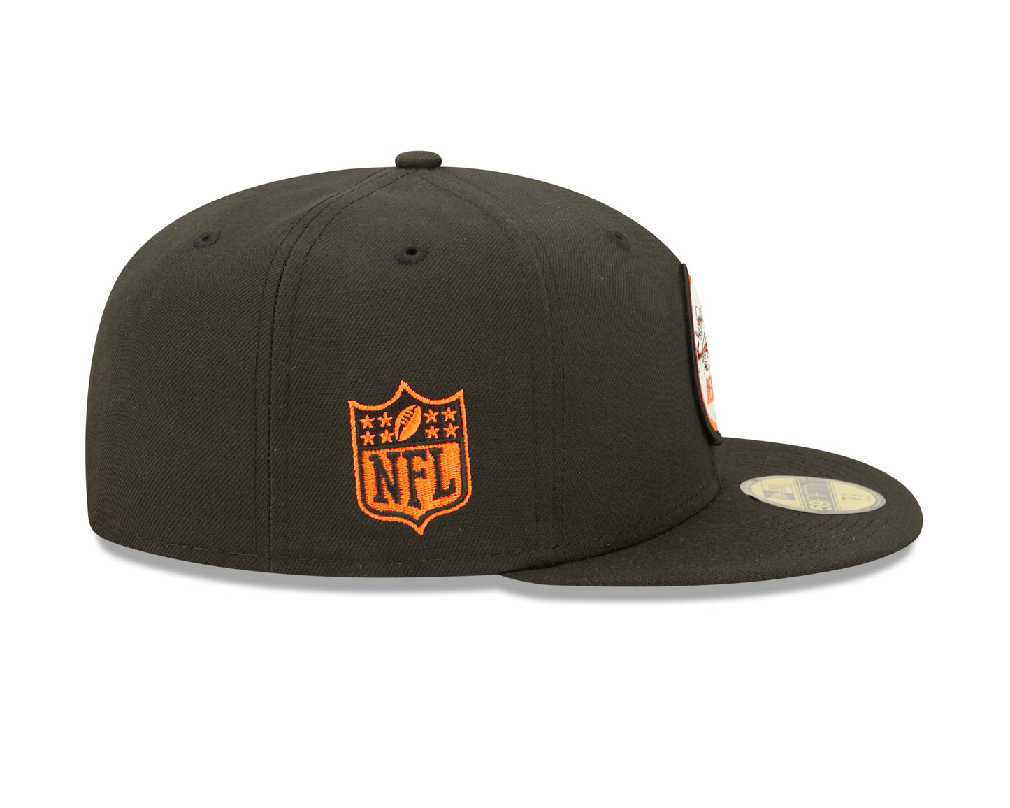 Cincinnati Bengals New Era Sideline 59FIFTY Historic Fitted Hat- Black