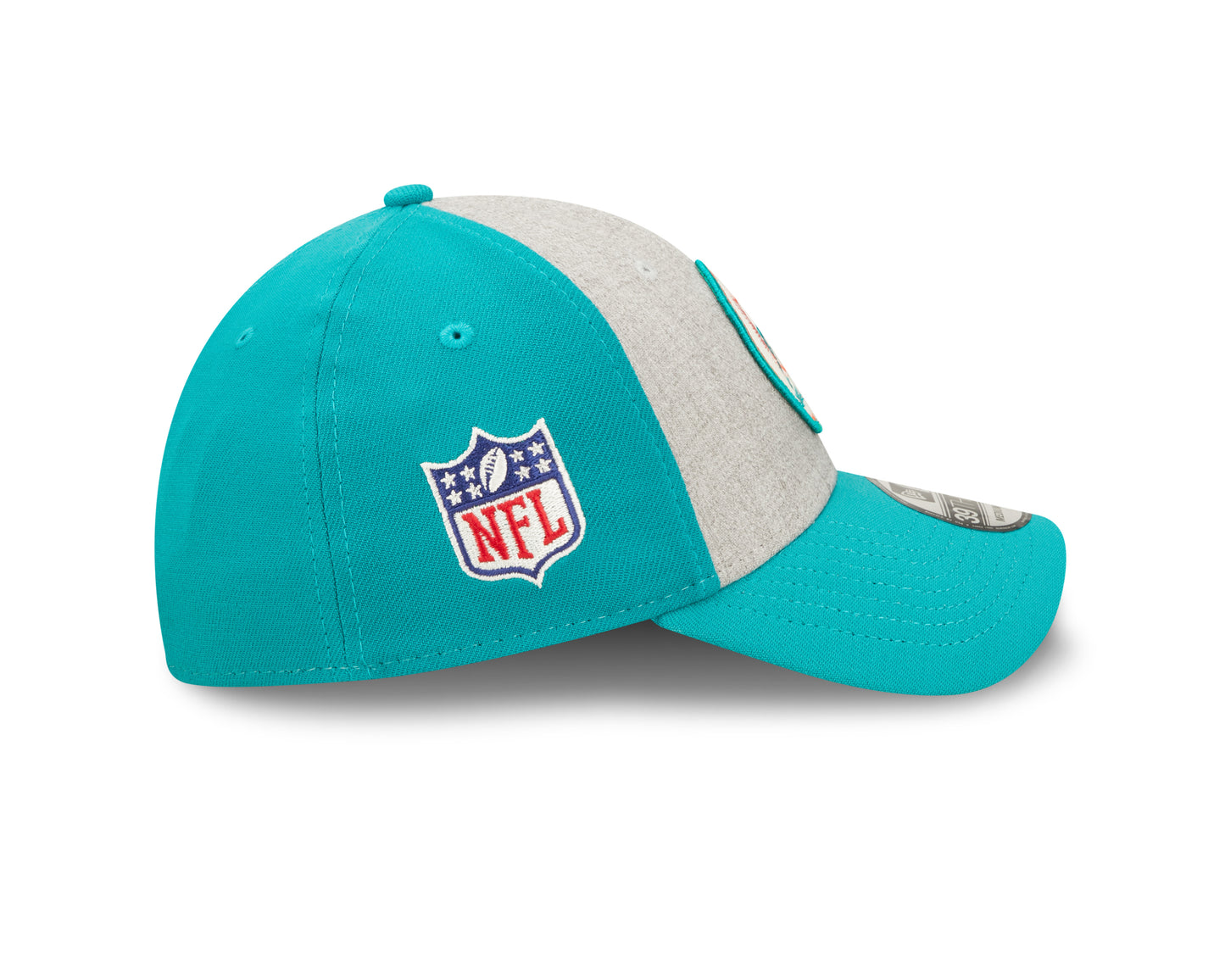 Miami Dolphins New Era Historic Sideline 39THIRTY Flex Hat - Heather