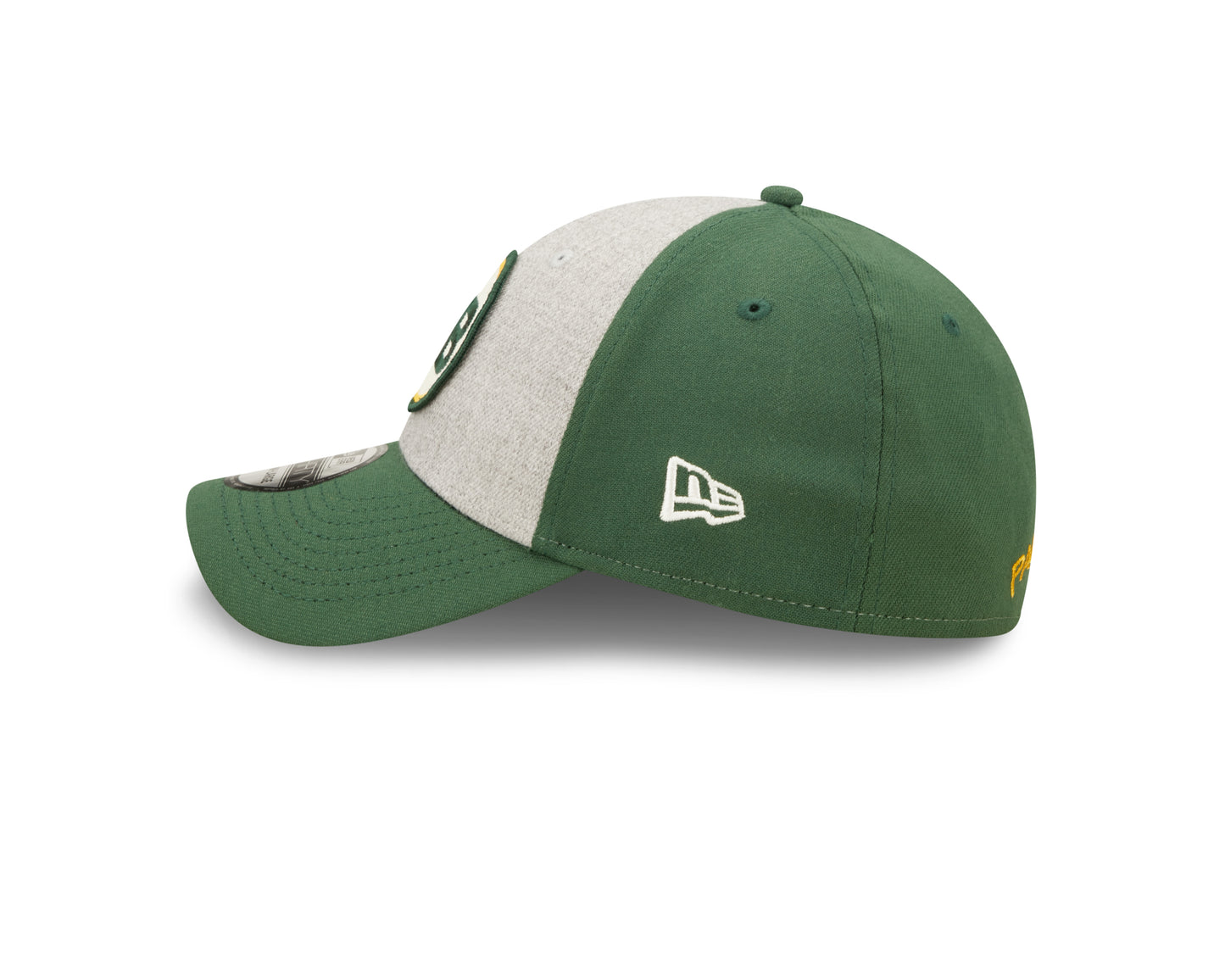 Green Bay Packers New Era Historic Sideline 39THIRTY Flex Hat - Heather