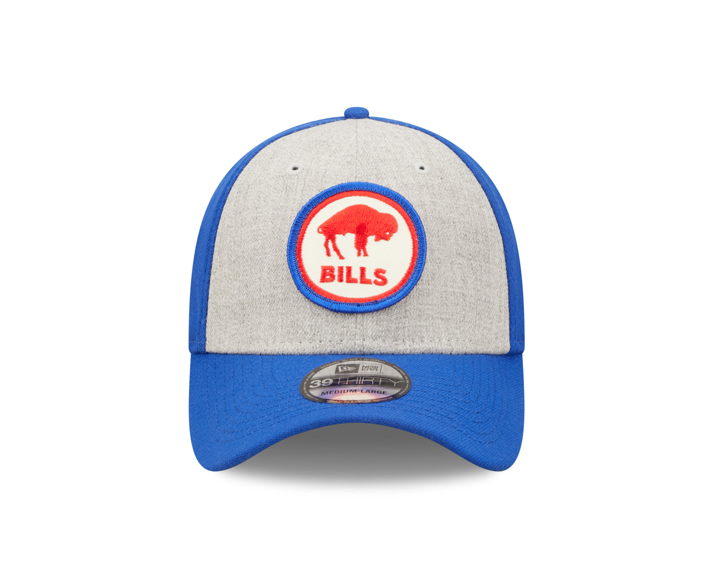 Buffalo Bills New Era Historic Sideline 39THIRTY Flex Hat - Heather