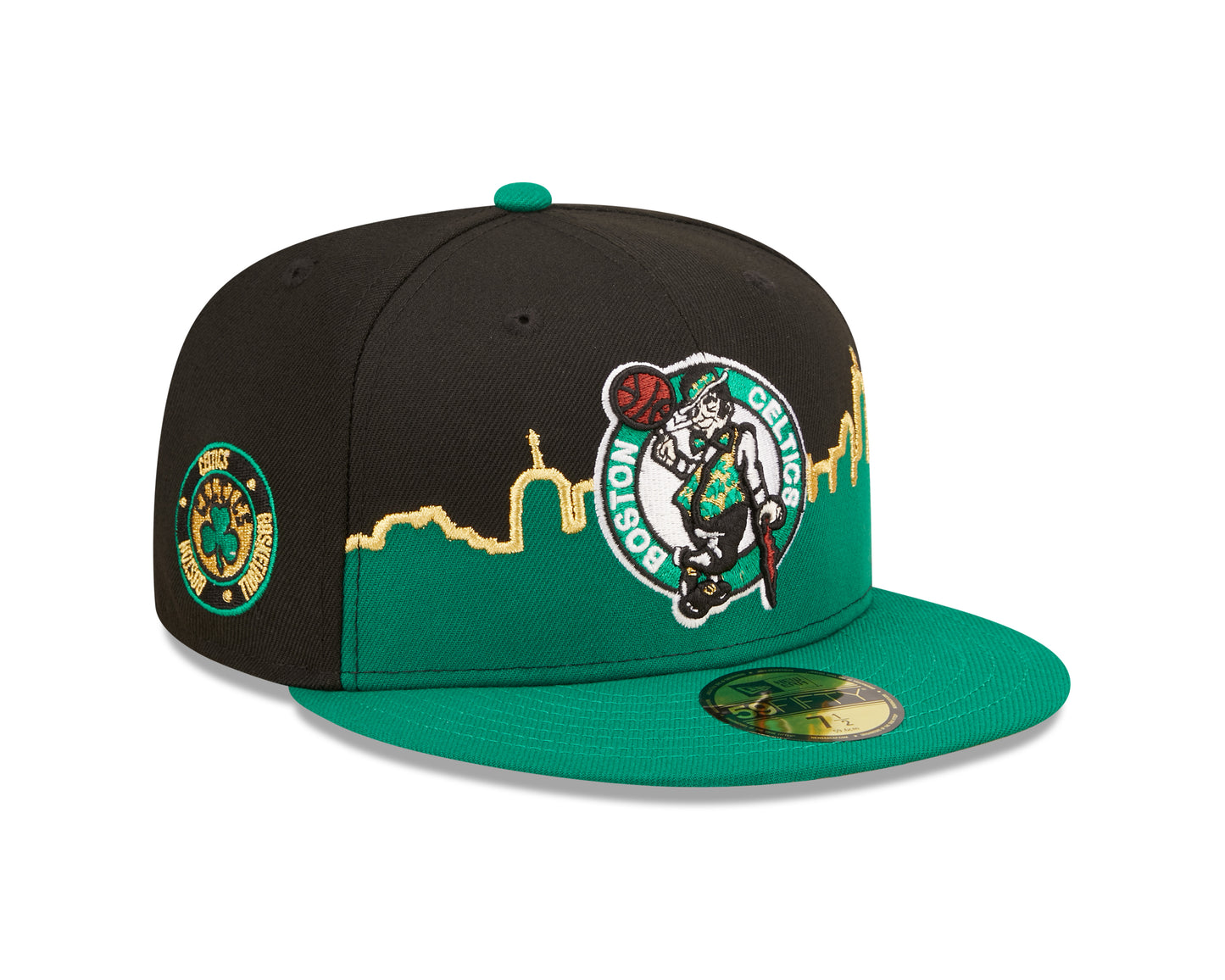 Boston Celtics New Era NBA Tip Off 59fifty Hat - Black
